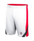 Фото #5 товара Men's Red and White Wisconsin Badgers Am I Wrong Reversible Shorts