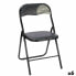 Фото #1 товара Складной стул Quality Чёрный Серый PVC Металл 43 x 46 x 78 cm (6 штук)