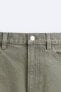 Фото #8 товара Цветные джинсовые шорты ZARA