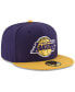 Фото #2 товара Los Angeles Lakers Basic 2 Tone 59FIFTY Fitted Cap