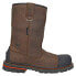 Фото #2 товара Hoss Cartwright II Wellington Soft Toe WP Mens Brown Extra Wide Work Boots