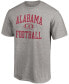 Фото #3 товара Men's Heathered Gray Alabama Crimson Tide First Sprint Team T-shirt