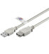 Фото #1 товара Wentronic USB Verl AA 180 HiSpeedCert 2.0 1.8m - 1.8 m - USB A - USB A - Male/Female - Gray