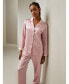 Фото #15 товара Women's 22 Momme Full Length Silk Pajamas Set