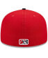 ფოტო #4 პროდუქტის Men's Red, Navy Greenville Drive Marvel x Minor League 59FIFTY Fitted Hat