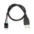 USB A cable 0,3 m with plug 1x5