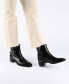 ფოტო #6 პროდუქტის Women's Elley Buckle Strap Block Heel Booties