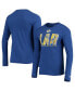 Фото #1 товара Men's Royal Los Angeles Rams Combine Authentic Static Abbreviation Long Sleeve T-shirt