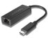 Фото #2 товара Разъем USB Type-C Ethernet Lenovo 4X90S91831 Черный