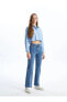 Фото #3 товара Джинсы LCW Jeans Wideleg для женщин