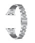 Фото #2 товара Unisex Rainey Stainless Steel Band for Apple Watch Size- 42mm, 44mm, 45mm, 49mm