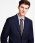 Фото #4 товара Men's Modern-Fit TH Flex Stretch Plaid Wool Blend Suit Jacket
