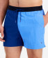 Фото #3 товара Men's Colorblocked 5" Swim Trunks