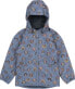 Фото #3 товара Softshelljacke mit Regenbogen-Muster, blau, Gr. 110/116, 1 St