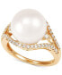 Фото #1 товара Кольцо Honora White Ming Pearl & Diamond