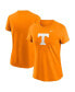 Фото #1 товара Women's Tennessee Orange Tennessee Volunteers Primetime Evergreen Logo T-Shirt