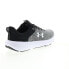 Фото #22 товара Under Armour Charged Revitalize Mens Gray Canvas Athletic Running Shoes