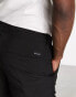 Фото #4 товара Hollister 7inch flat front chino shorts in black