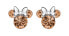 Фото #1 товара Glittering silver Minnie Mouse stud earrings ES00028SJUNL.CS