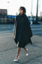 WATER-REPELLENT OVERSIZED CAPE ZW COLLECTION