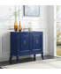 Clem Console Table in Blue Finish