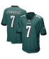 Фото #1 товара Men's Ron Jaworski Midnight Green Philadelphia Eagles Game Retired Player Jersey