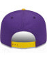Фото #5 товара Men's Purple Los Angeles Lakers Banded Stars 9FIFTY Snapback Hat