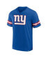 Фото #3 товара Men's Royal New York Giants Jersey Tackle V-Neck T-shirt