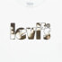 T-shirt Levi's Camo Poster Logo Bright White