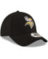 Фото #4 товара Men's Black Minnesota Vikings The League 9FORTY Adjustable Hat