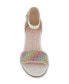 ფოტო #7 პროდუქტის Little Girls Open Toe Sandals