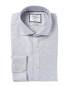 Фото #1 товара Charles Tyrwhitt Non-Iron Cambridge Weave Cutaway Extra Slim Fit Shirt Men's