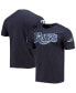 Фото #1 товара Men's Navy Tampa Bay Rays Team Logo T-shirt