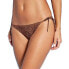 Фото #1 товара Xhilaration Women's Juniors' Ribbed String Bikini Bottom - (XSmall)