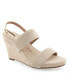 Фото #1 товара Women's Paxton Buckle Strap Wedge Sandals