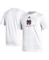 Фото #2 товара Men's White Mississippi State Bulldogs Locker Lines Baseball Fresh T-shirt