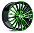Фото #1 товара Колесный диск литой RH Alurad WM Flowforming color polished - green 8x17 ET35 - LK5/108 ML72.6