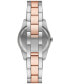 Women's Three Hand Two-Tone Alloy Watch 32mm