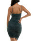 Фото #2 товара Juniors' Glitter Sleeveless Bodycon Dress