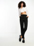 ASOS DESIGN Tall slim skim cigarette trouser in black