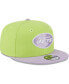 Фото #4 товара Men's Neon Green, Lavender New York Jets Two-Tone Color Pack 9FIFTY Snapback Hat
