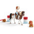 Фото #1 товара Schleich Horse Club Hannah’s Western riding set - 5 yr(s) - Multicolor - 12 yr(s) - 2 pc(s) - Not for children under 36 months - 250 mm