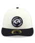 ფოტო #3 პროდუქტის Men's Cream, Black Los Angeles Rams 2022 Inspire Change 59Fifty Low Profile Fitted Hat