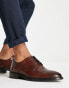 Фото #2 товара Walk London Oliver lace up shoes in brown leather