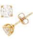 IGI Certified Lab Grown Diamond Stud Earrings (1 ct. t.w.) in 14k Gold or White Gold