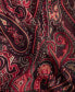 ფოტო #5 პროდუქტის Women's Paisley Tie-Neck Tiered Dress