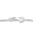 Sterling Silver Bracelet, Open Heart Chain