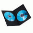 Hama DVD Slim Double-Box 25 - Black - 2 discs - Black