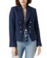 ფოტო #1 პროდუქტის Women's Cheryl Notched-Collar Button-Front Blazer