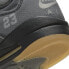 OFF-WHITE x Jordan Air Jordan 5 Retro SP 黑蝉翼 高帮 篮球鞋 男女同款 黑色